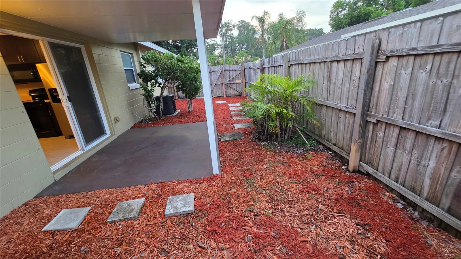 Private Fenced Backyard with Covered Porch
