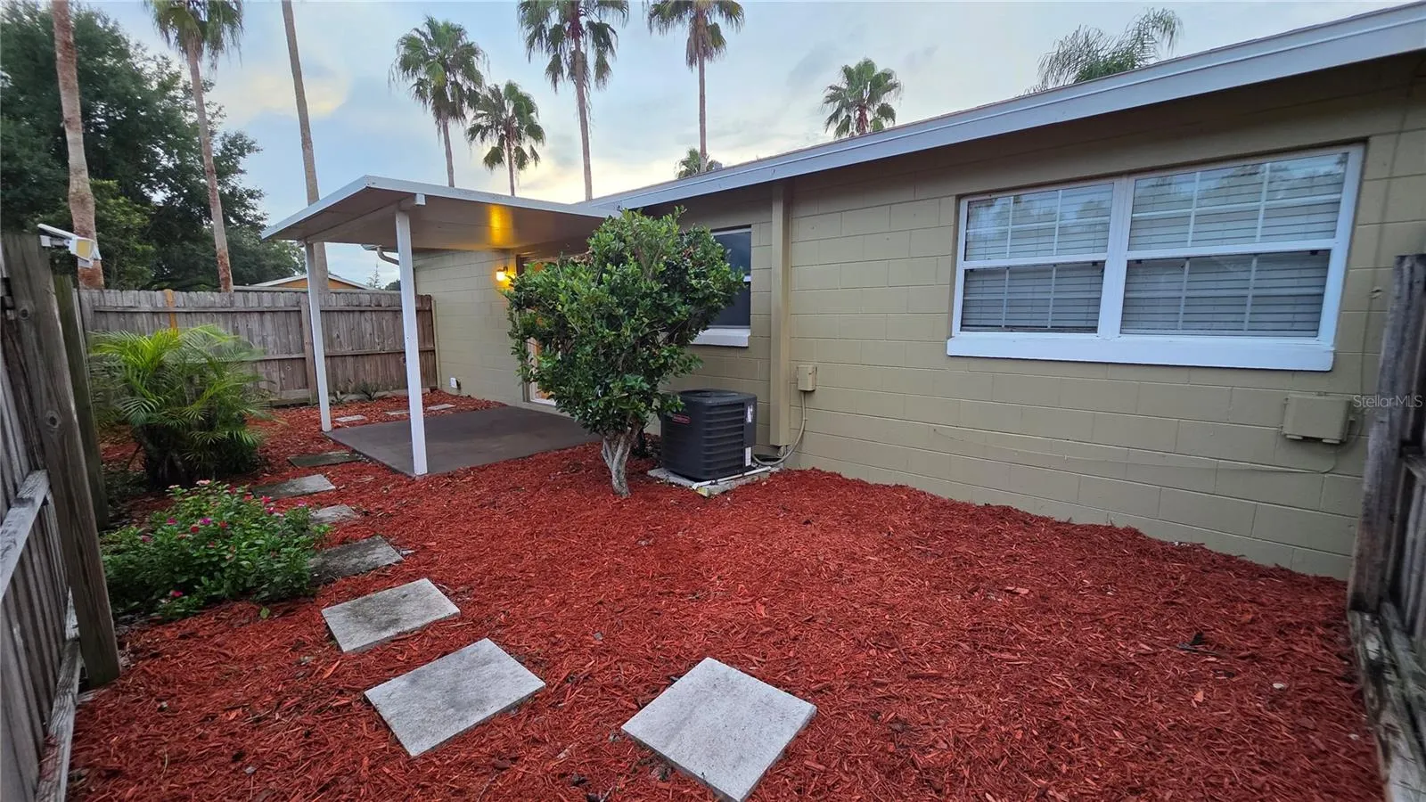 Private Fenced Backyard
