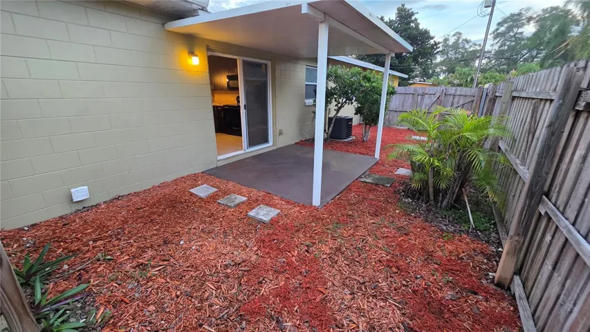 Private Fenced Backyard
