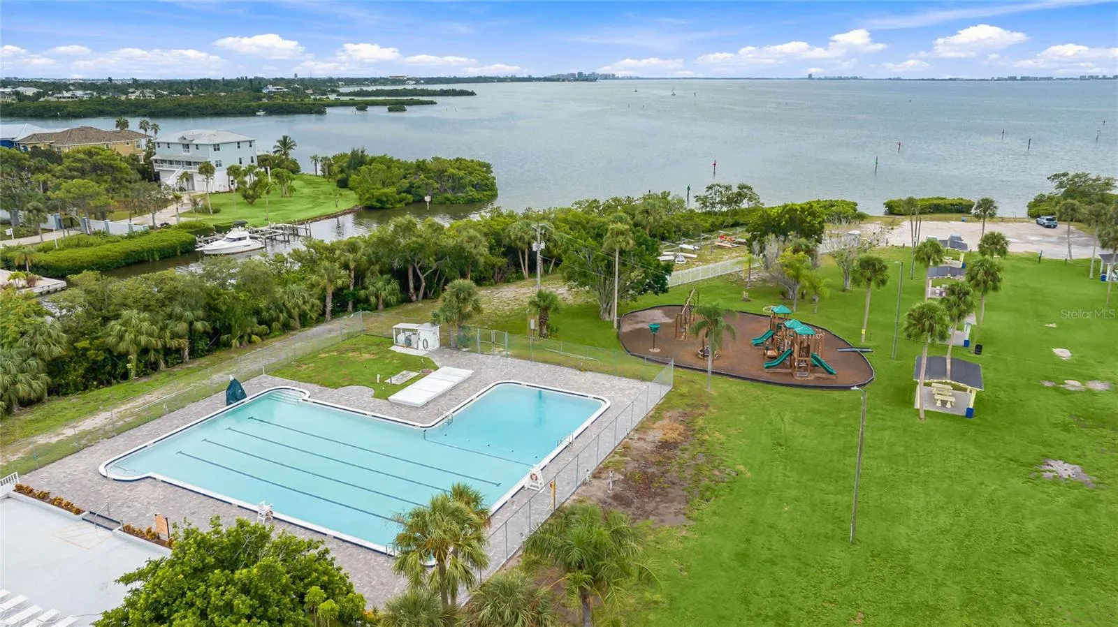 Community Pool and playground