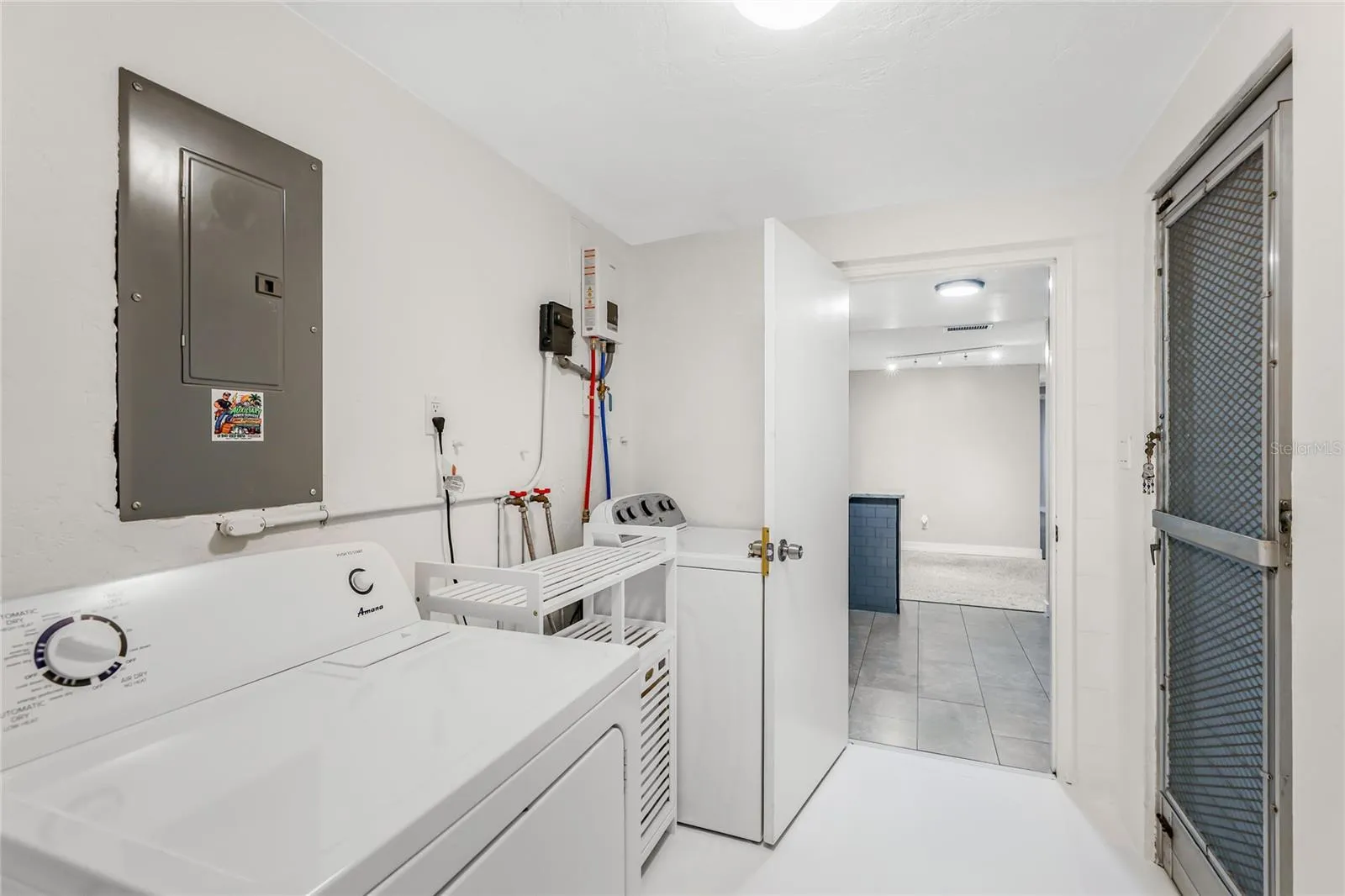 Indoor Laundry Room