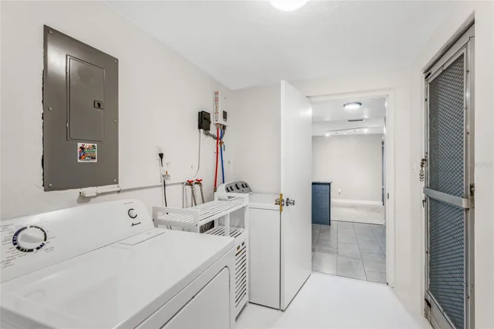 Indoor Laundry Room