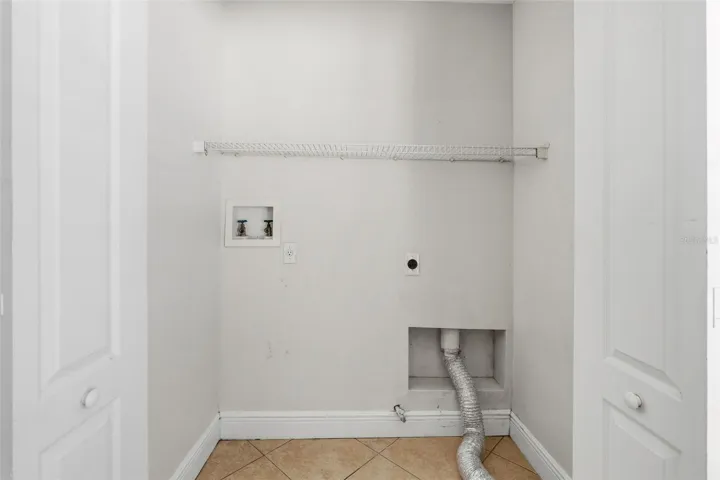 WASHER AND DRYER HOOKUP