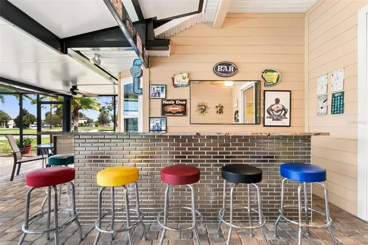 Bar area