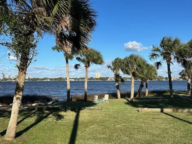 Riverfront area of property