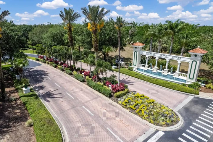 Emerald Island Resort Front Entrance