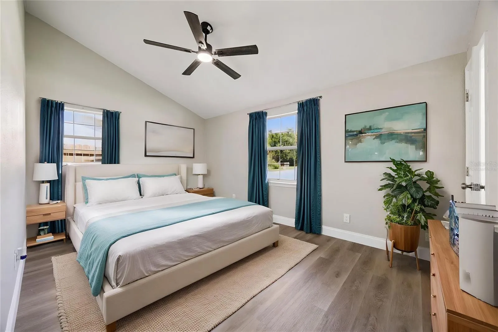 Virtually Staged - Guest bedroom