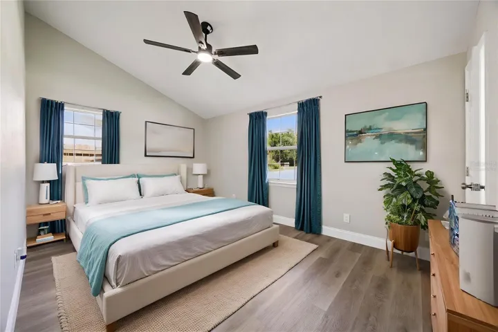 Virtually Staged - Guest bedroom