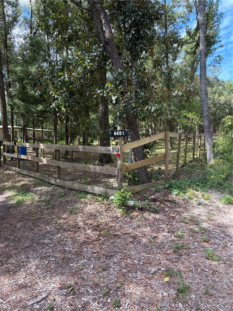 near front gated entrance