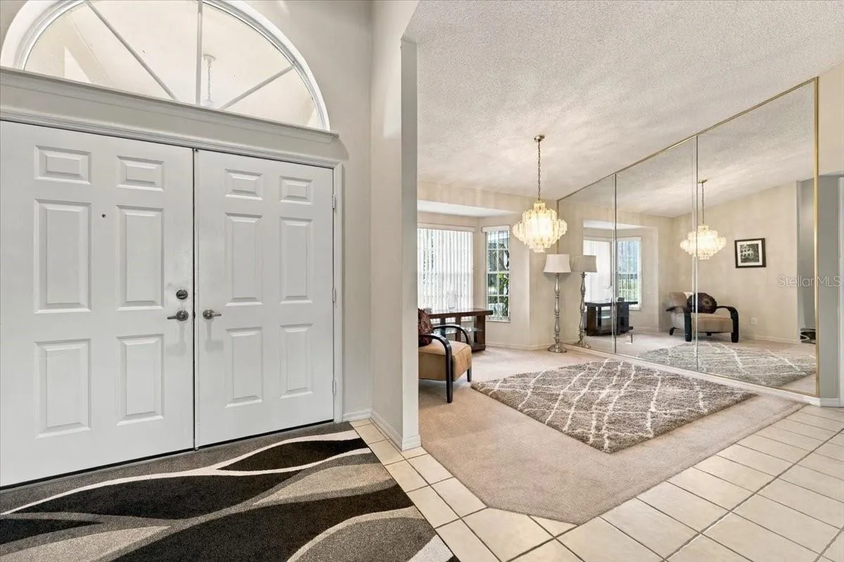 Front Door and Formal Dining Room