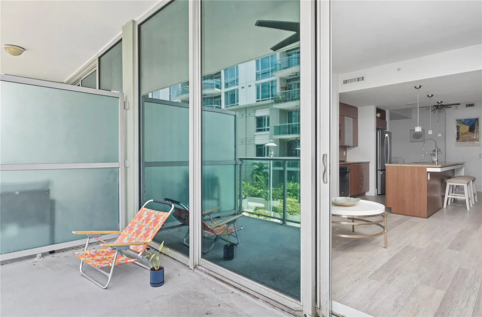Balcony Entrance
