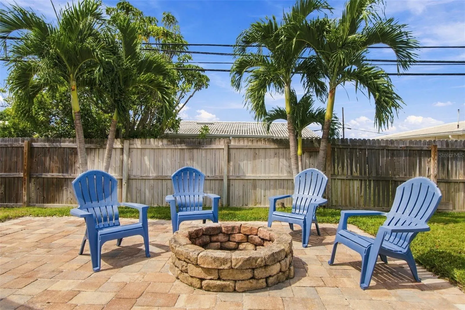 Fire pit for those chilly winter days!