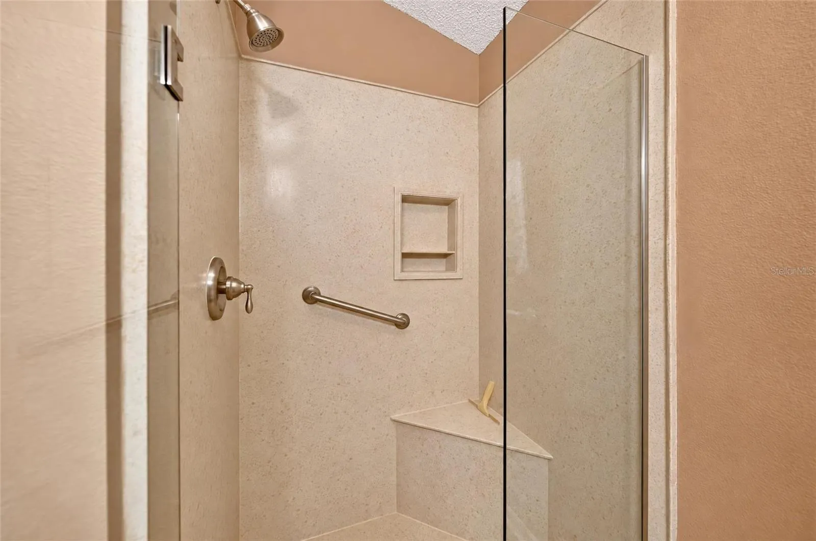 Primary bathroom shower