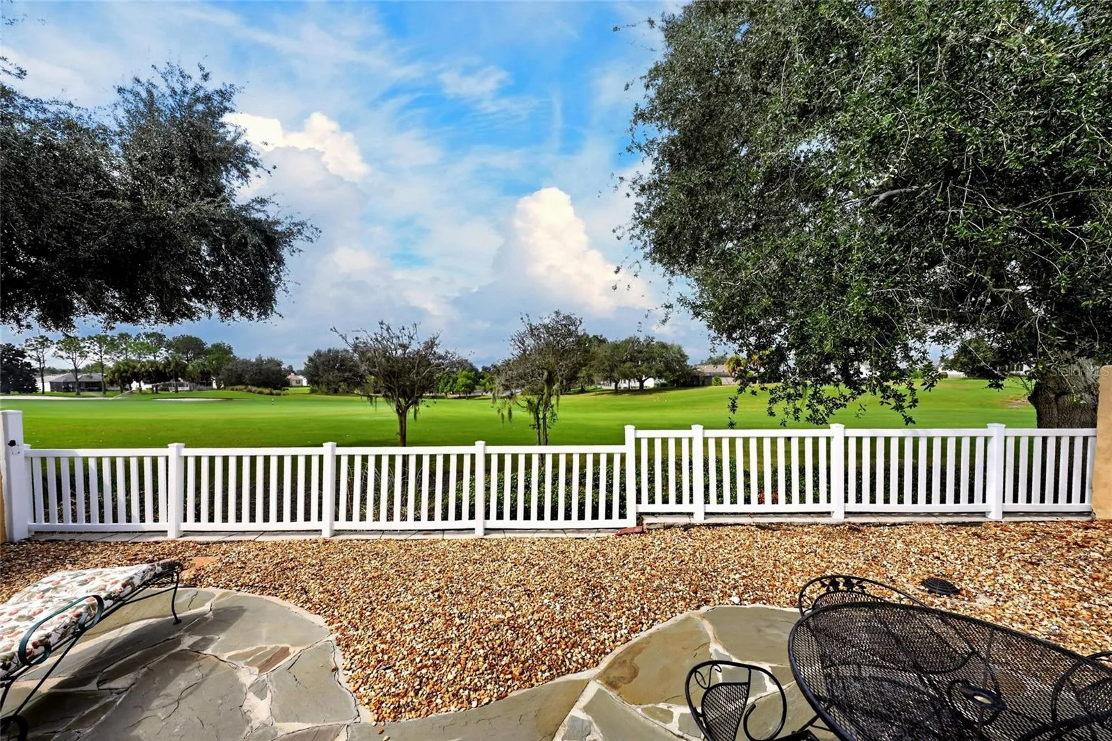 Back yard view