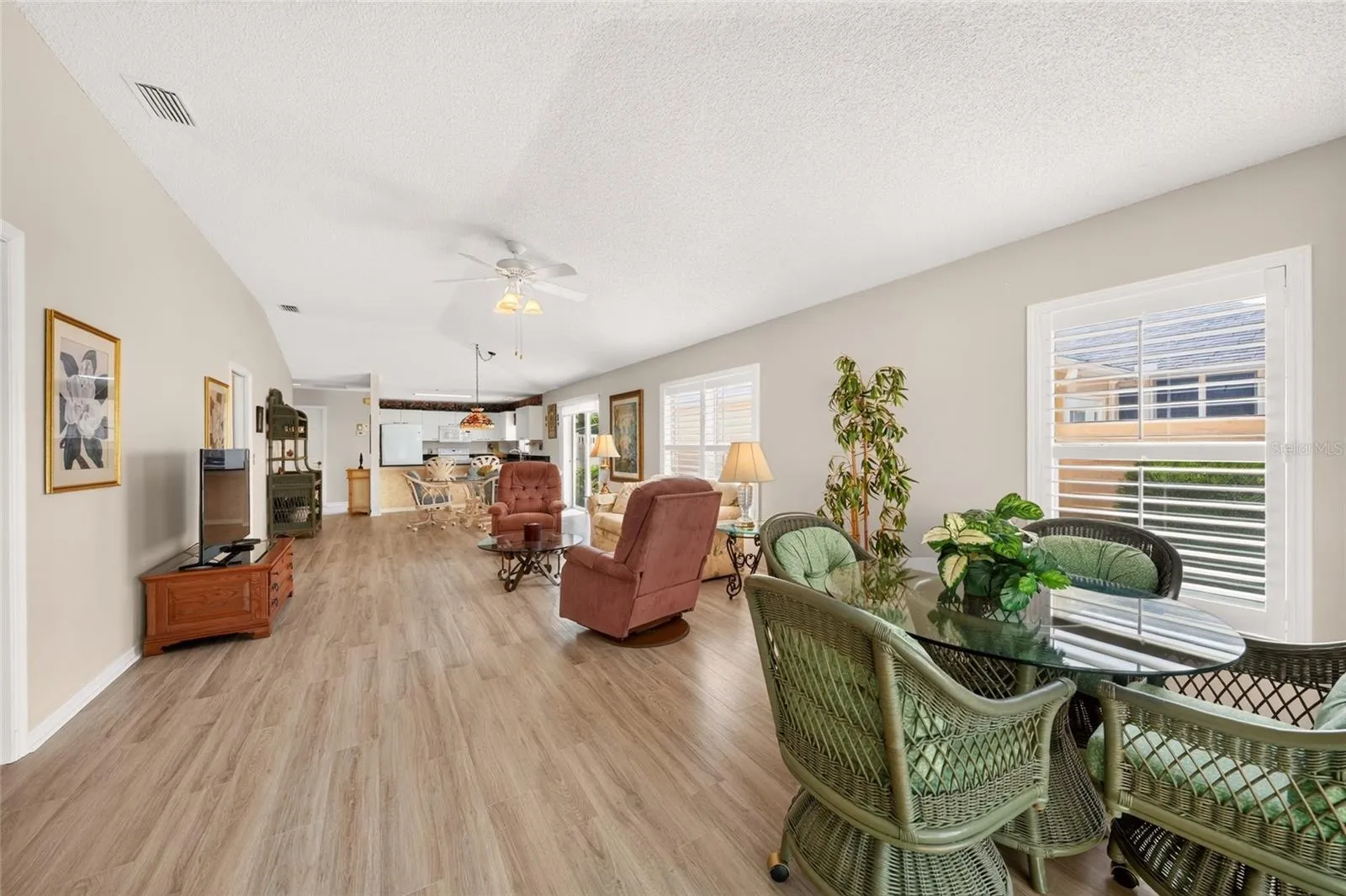 Living room area