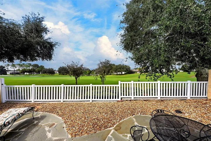 Back yard view