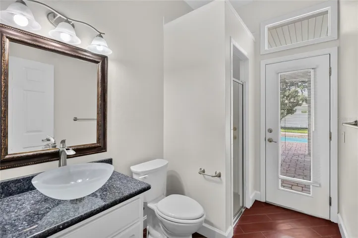 Bathroom with Granite
