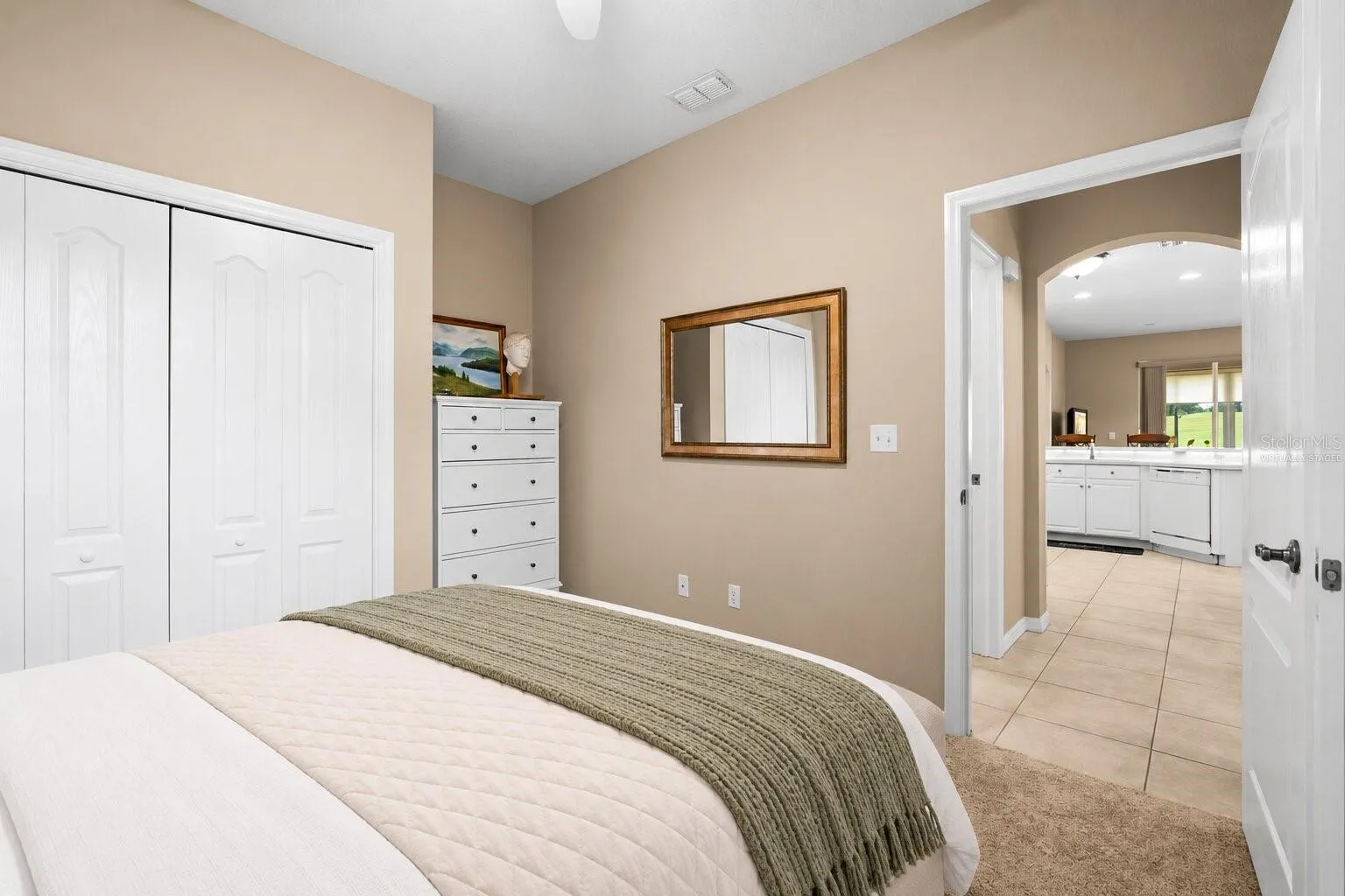 Virtually Staged - Second Bedroom