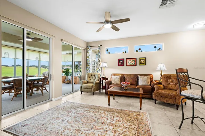 Living Room and Florida Room