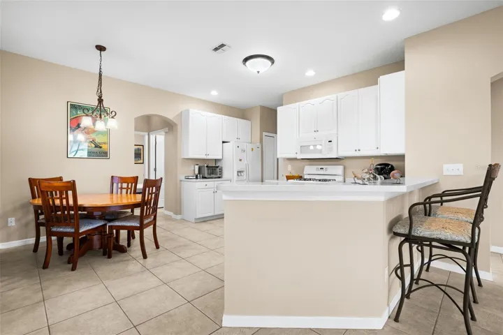Kitchen and Dining Space