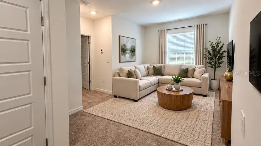 Staged Loft