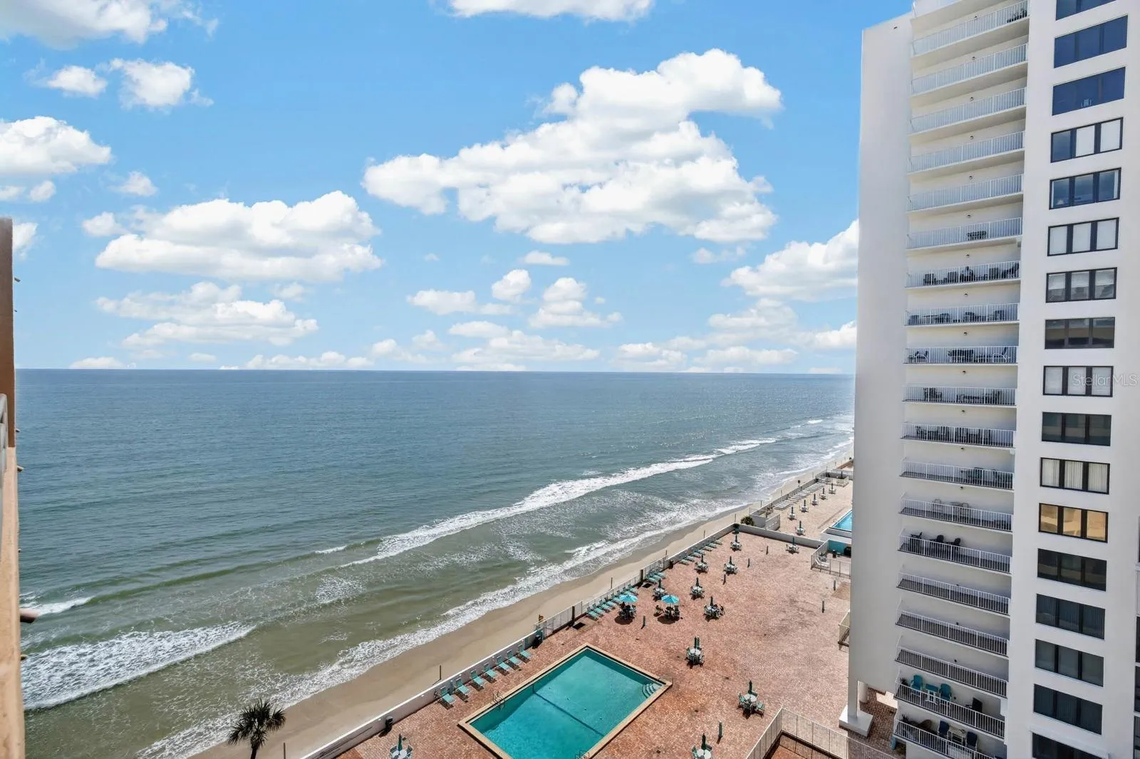 View from Balcony to Ocean