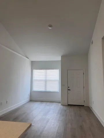 Kitchen onlooks front room