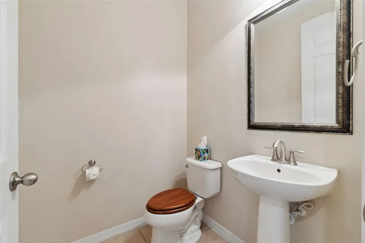 Half Bath on Main Floor