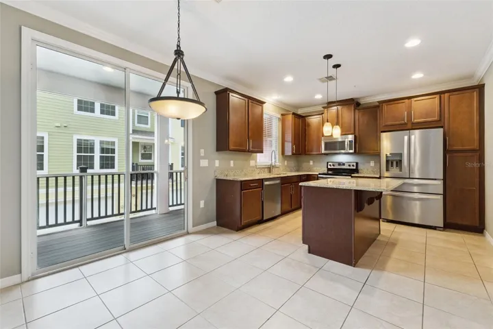 Eat in Kitchen to Balcony