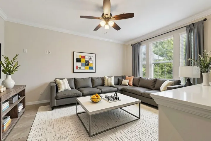 Virtually Staged Great Room