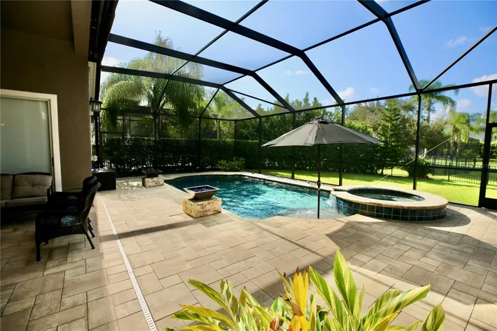 A view of the sparkling Pool and Spa