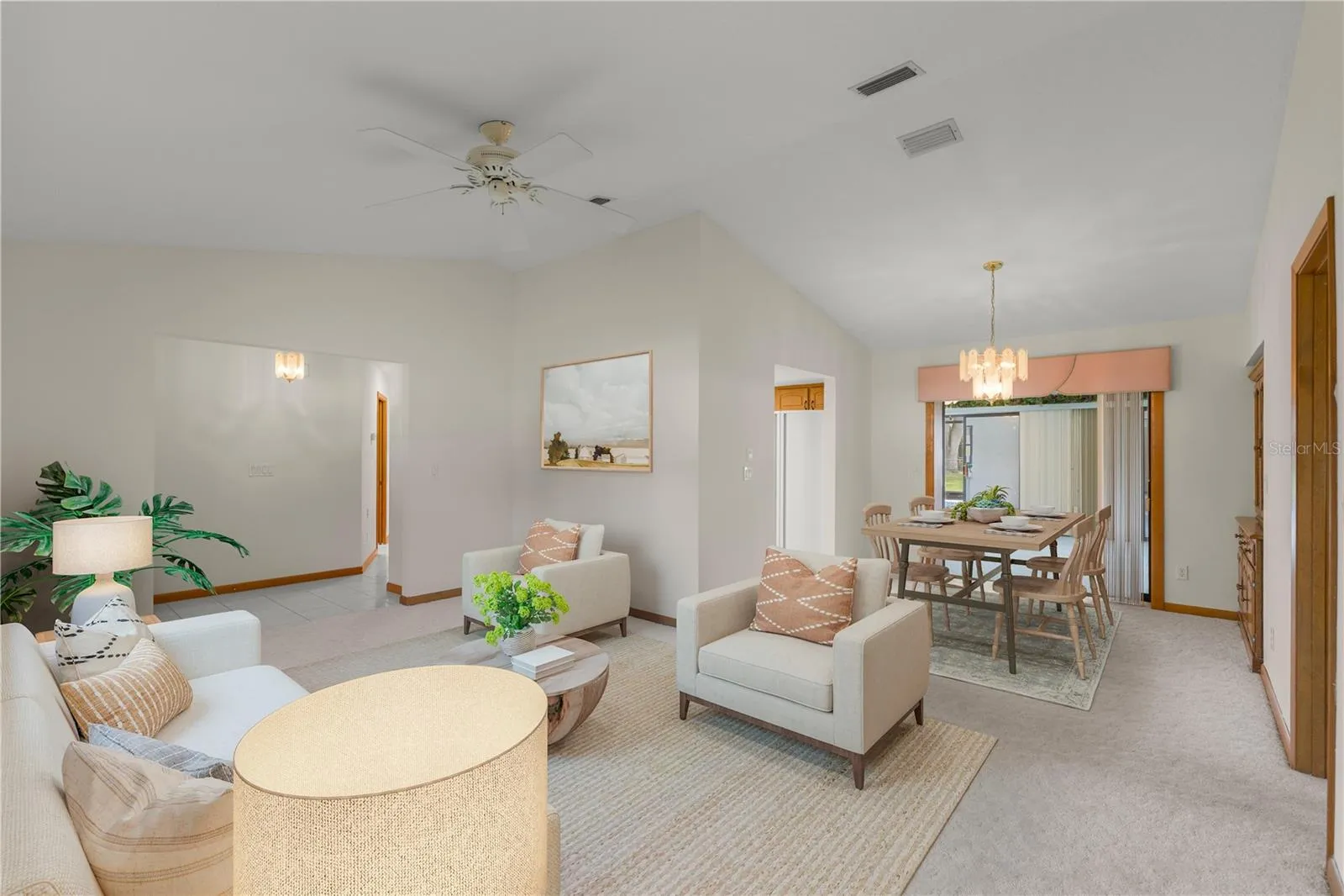 Den or Formal Living Room-Virtually Stagged