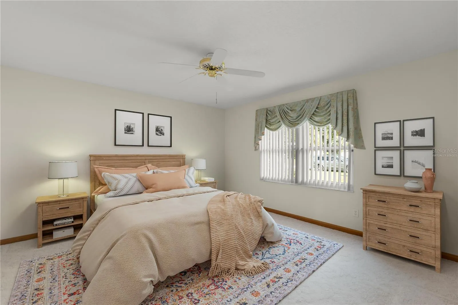 Primary Suite-Virtually Staged
