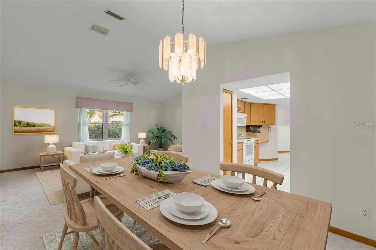 Dining Room-Virtually Staged
