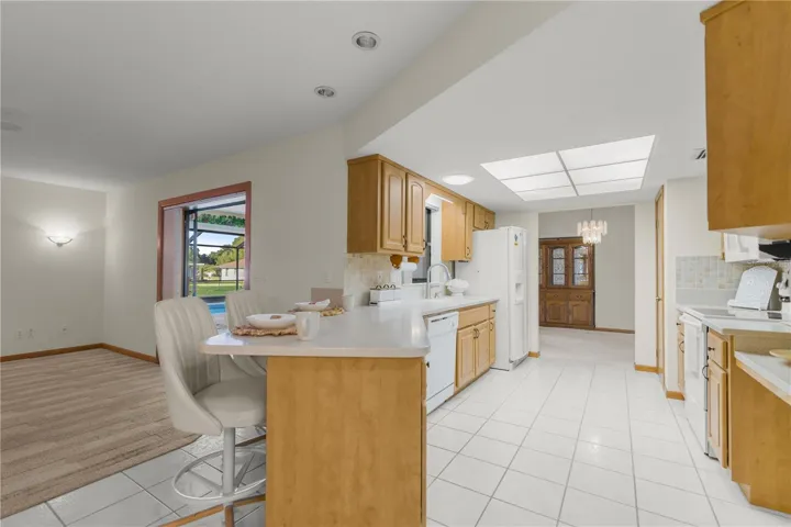 View into Kitchen