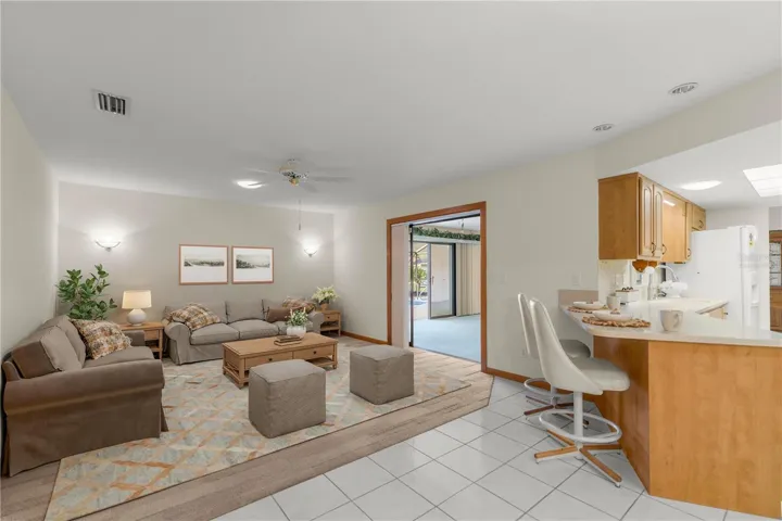 Living Room-Virtually Staged