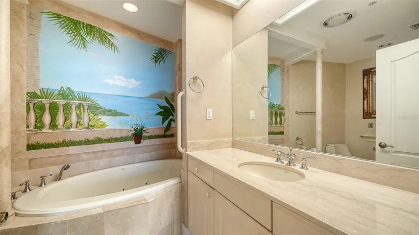 Primary bedroom suite