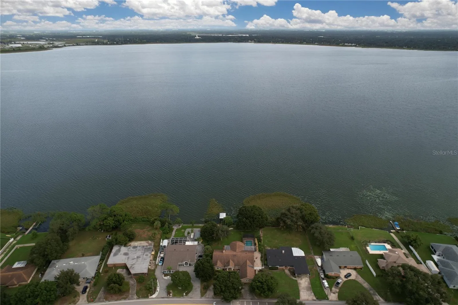 Aerial view of property