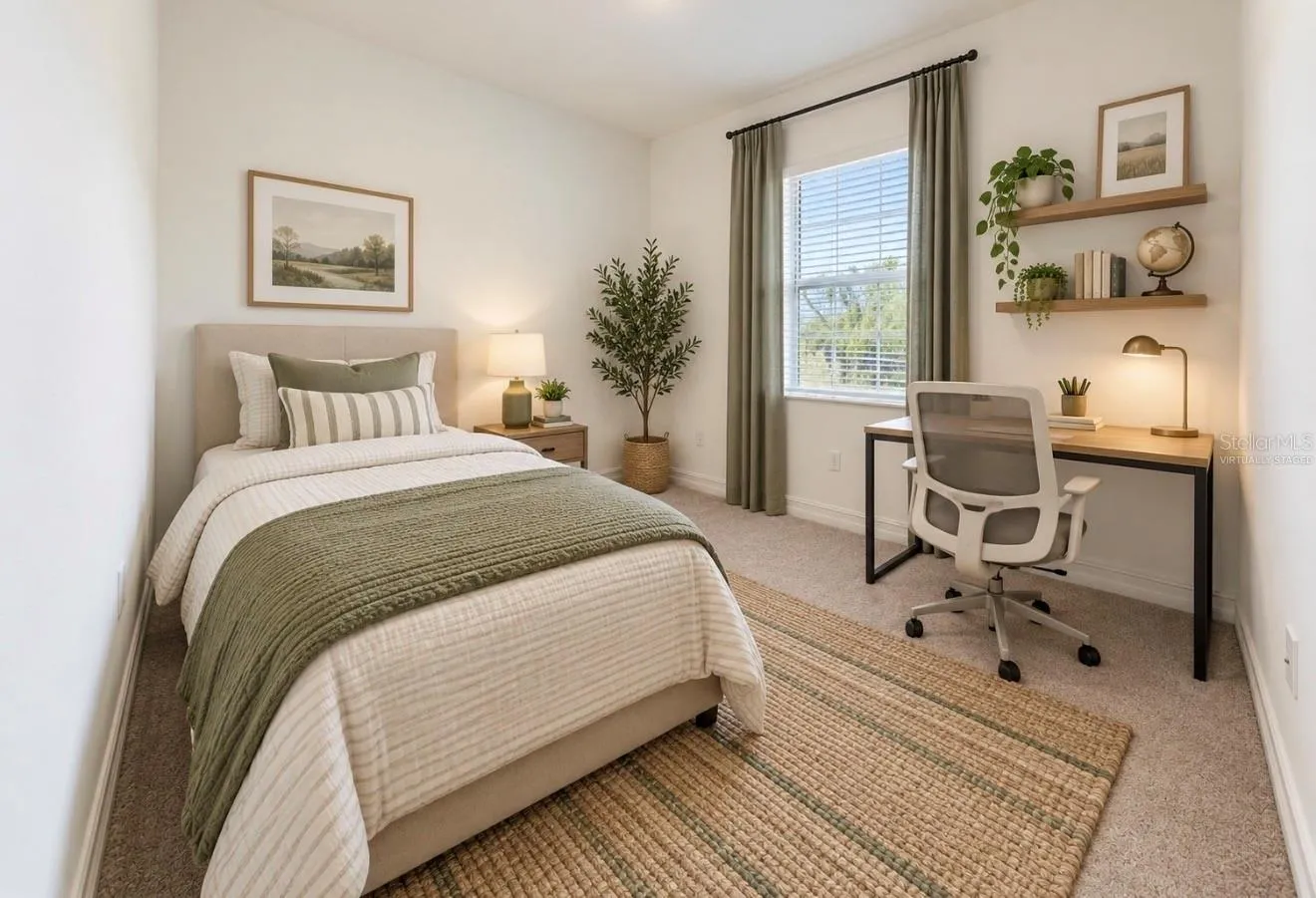 Virtually Staged Bedroom 2