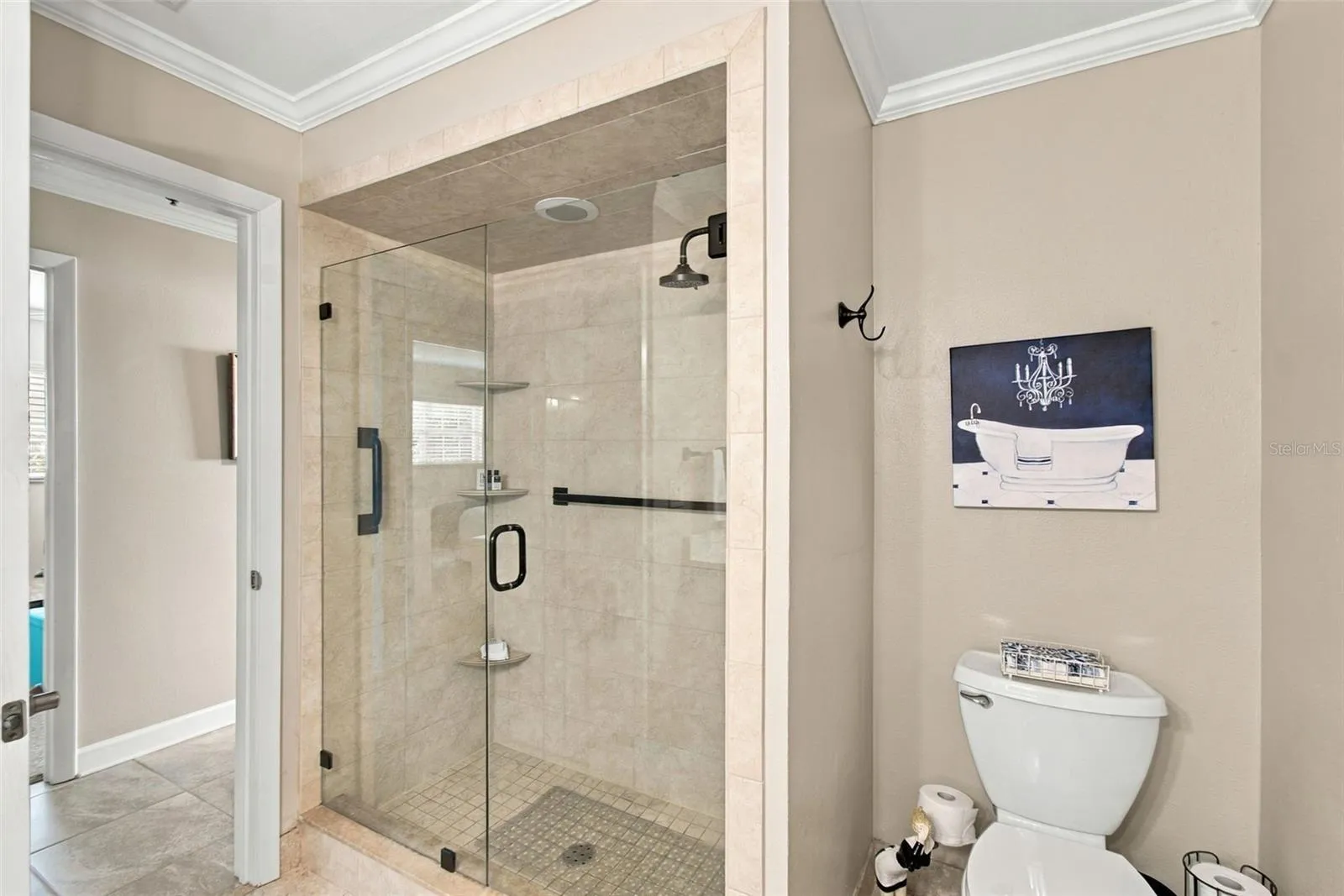 Guest bathroom - step in shower