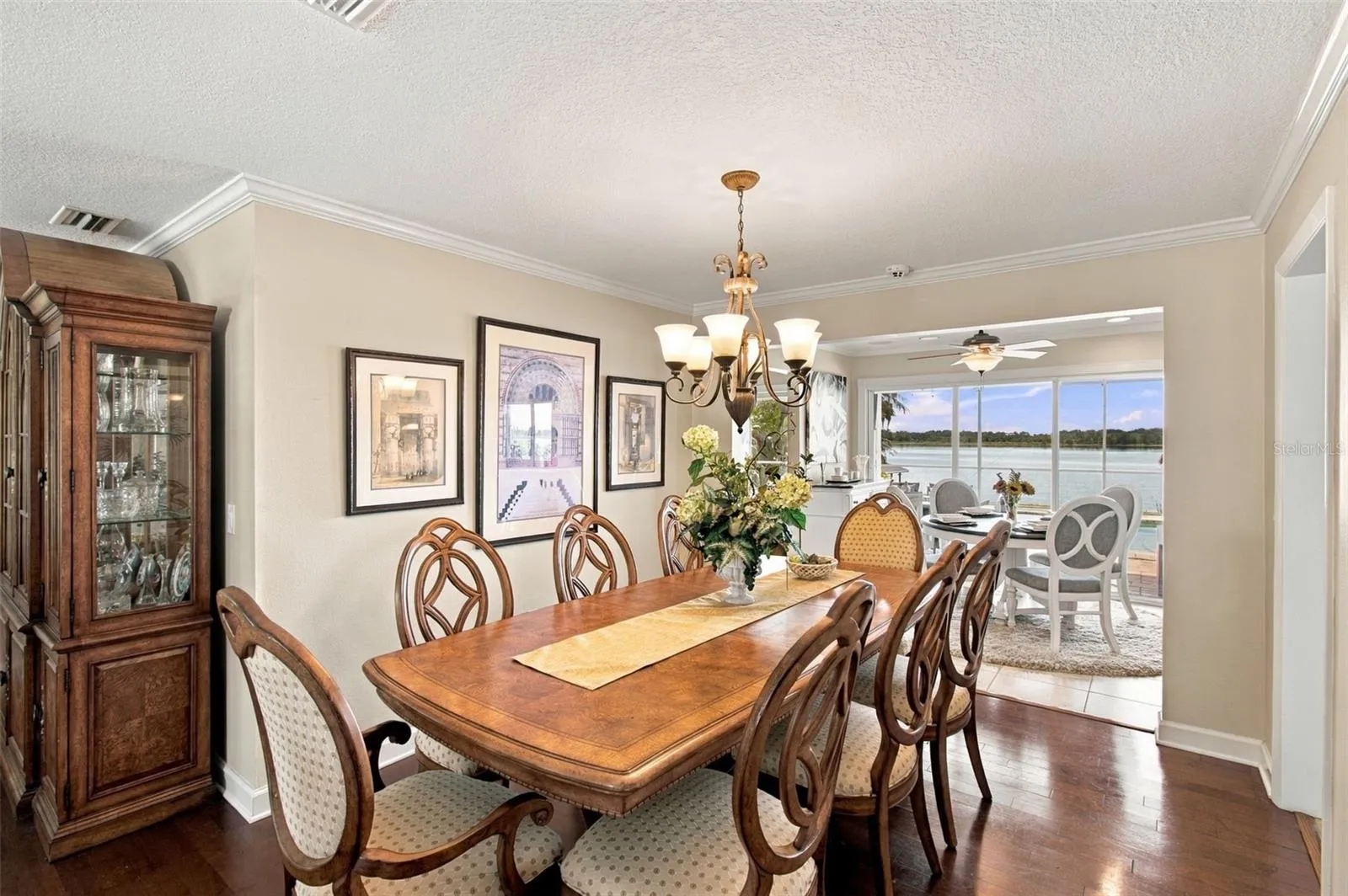 Lakeview formal dining room