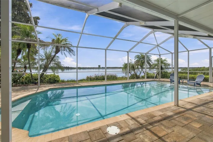 Screen enclosed pool/lanai