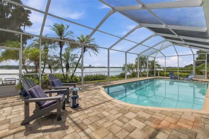 Screen enclosed pool