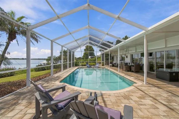 Screen enclosed pool