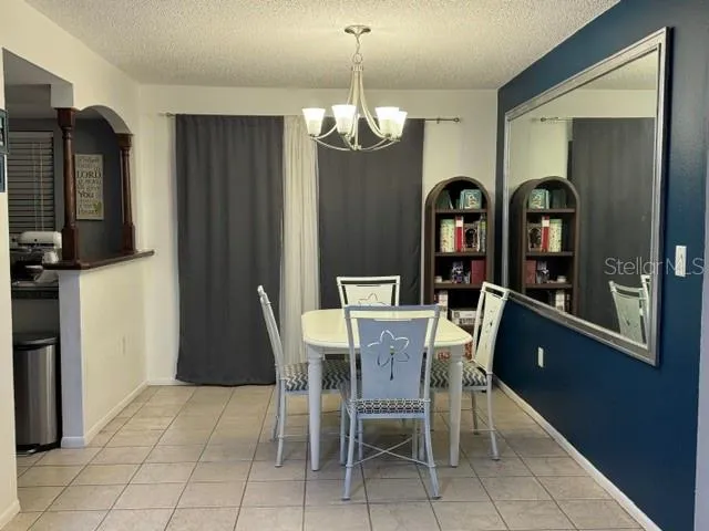Dining room and access to backyard