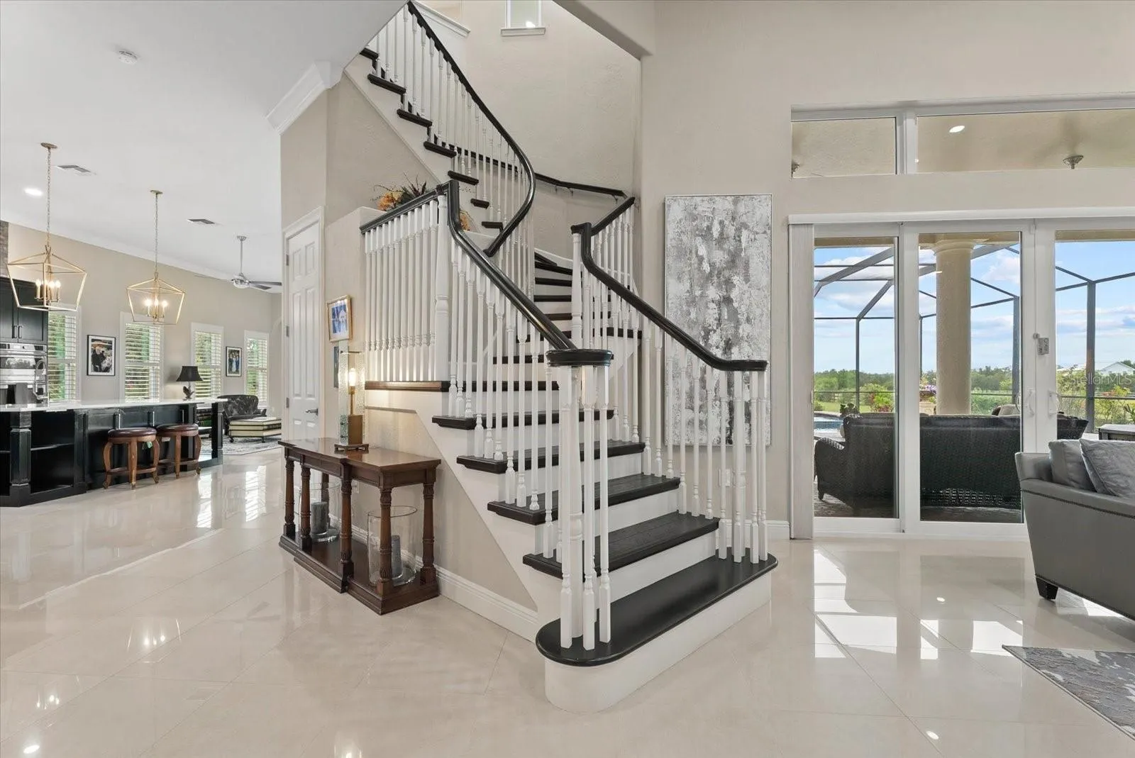 And now...we go upstairs...