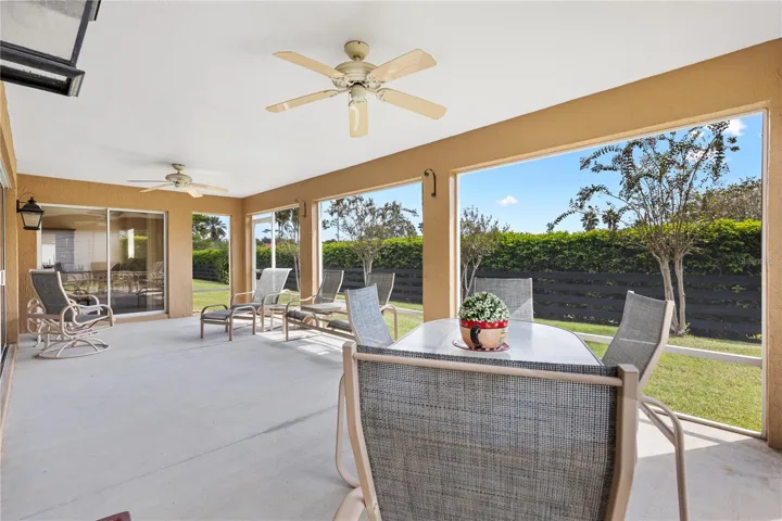 EXTENDED SCREENED LANAI
