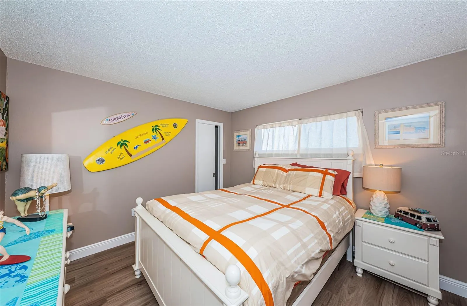 Second bedroom with walk-in closet