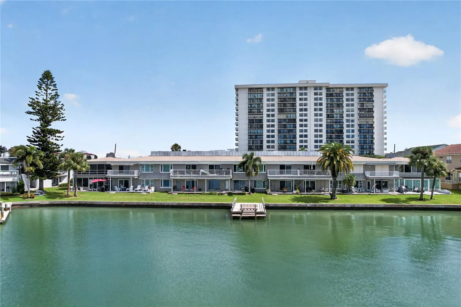 Rear of property showing dock