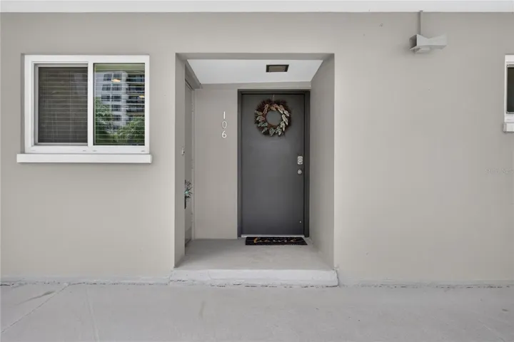 Private entry into your new home